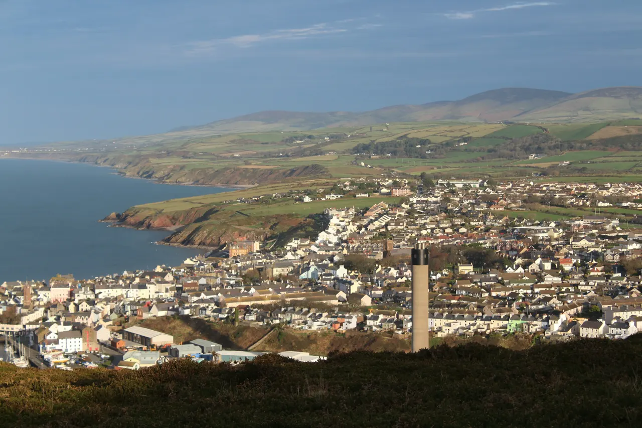 a seaside town 