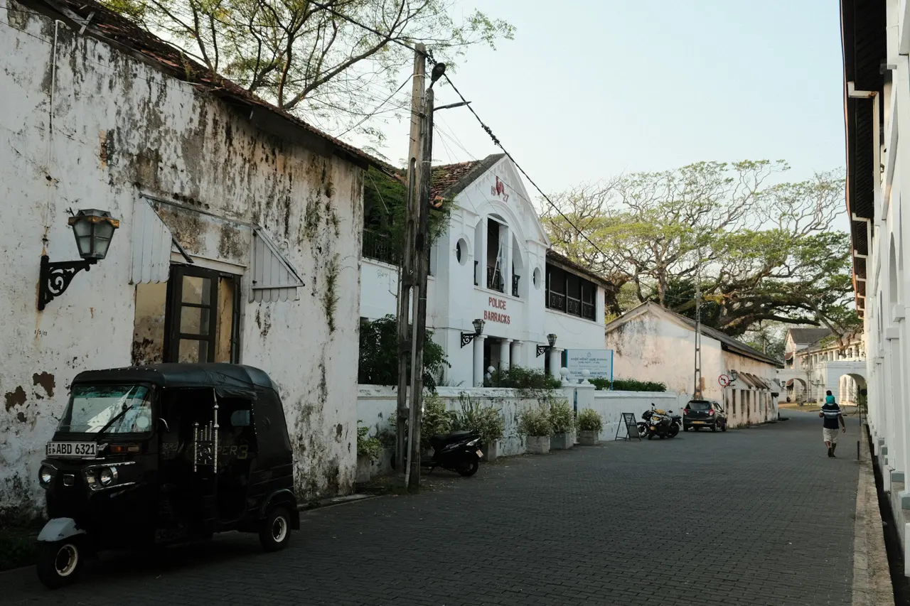 Street in Galle Fort, Sri Lanka