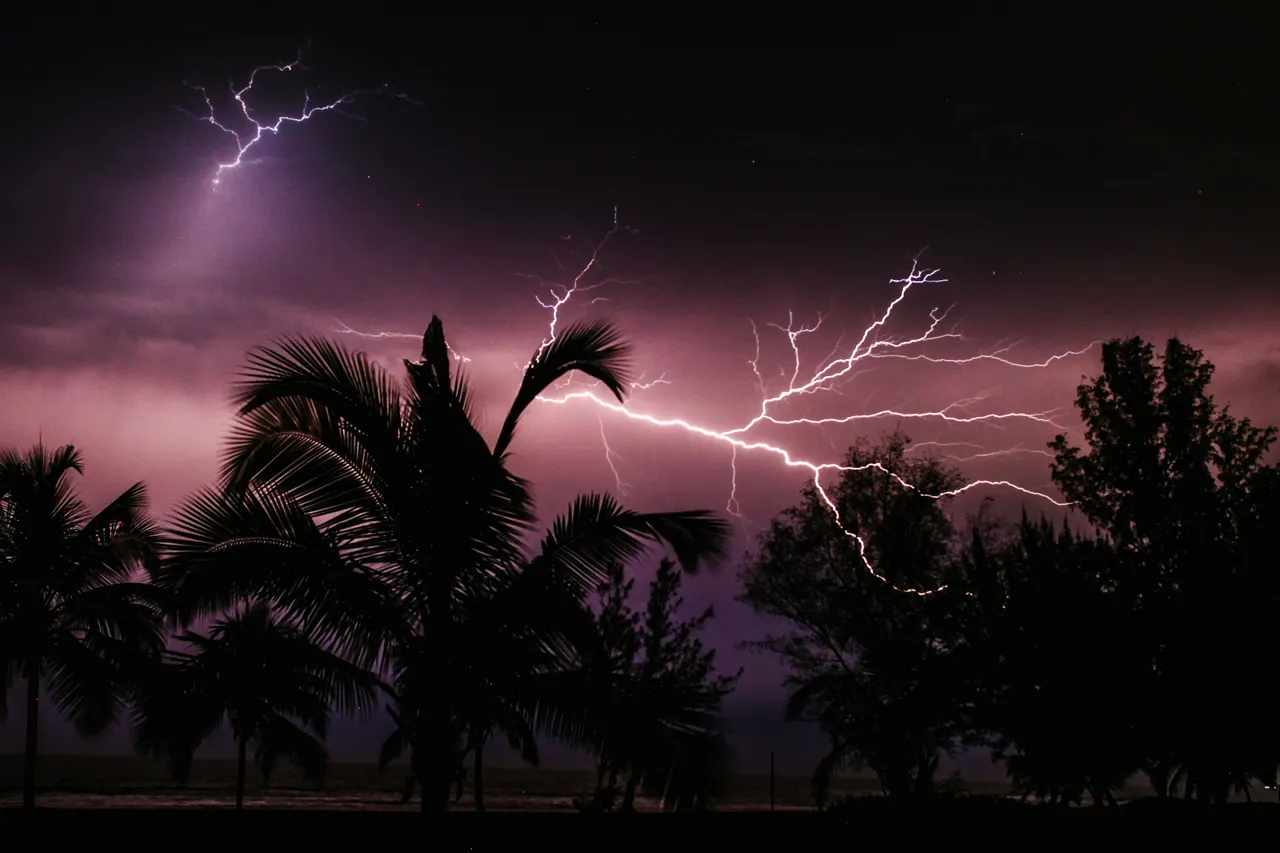 Lightning Storm in Africa