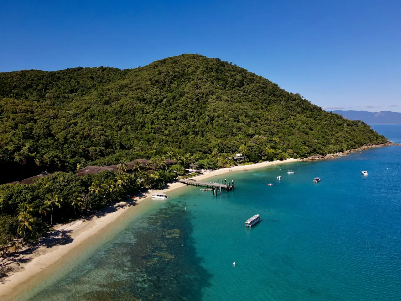 Fitzroy Island's beachfront reef