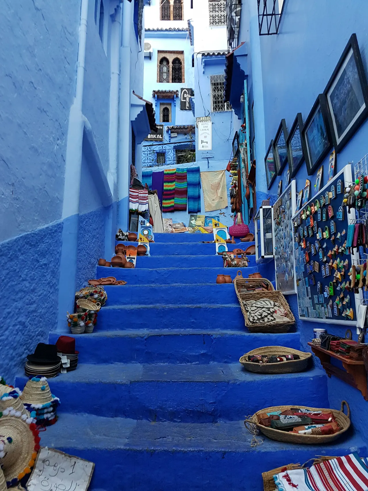 the stairs