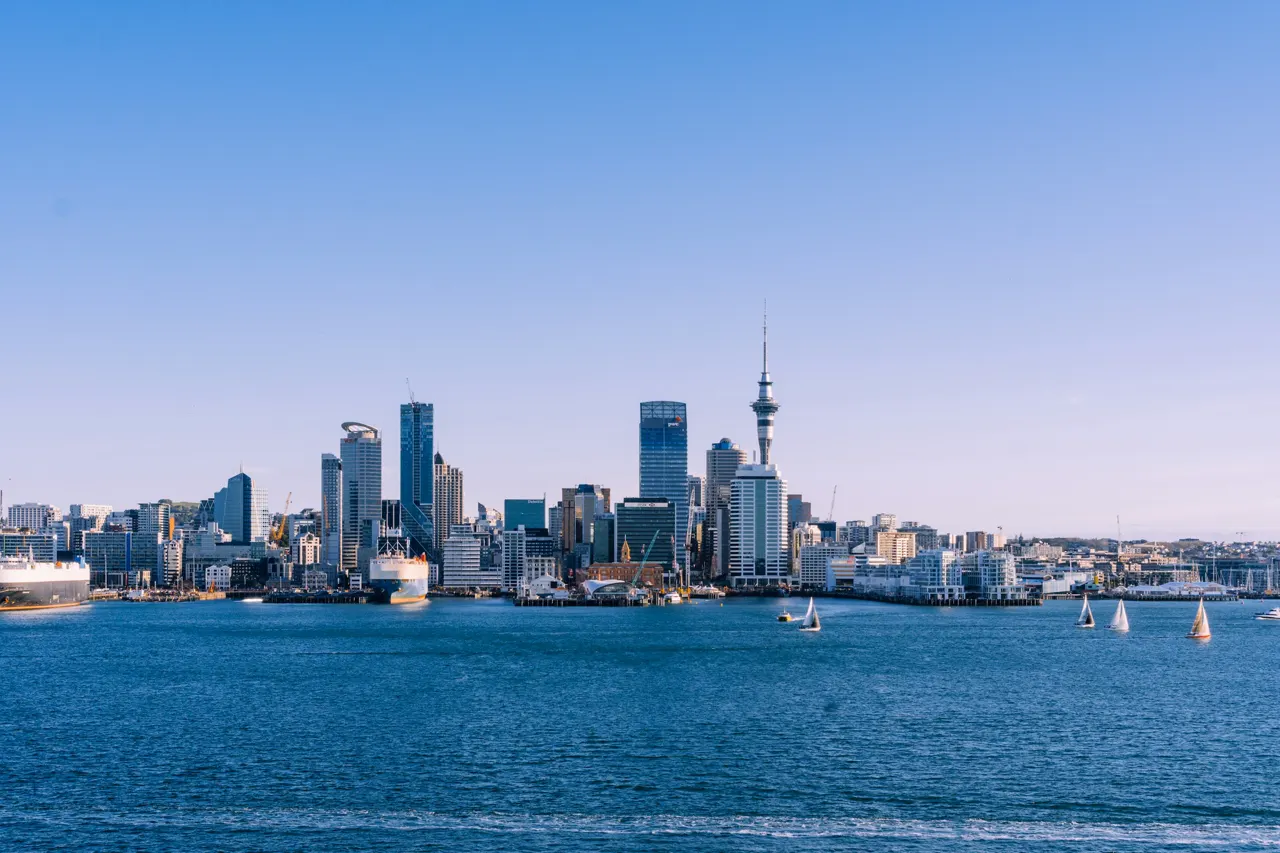 Auckland on a clear day