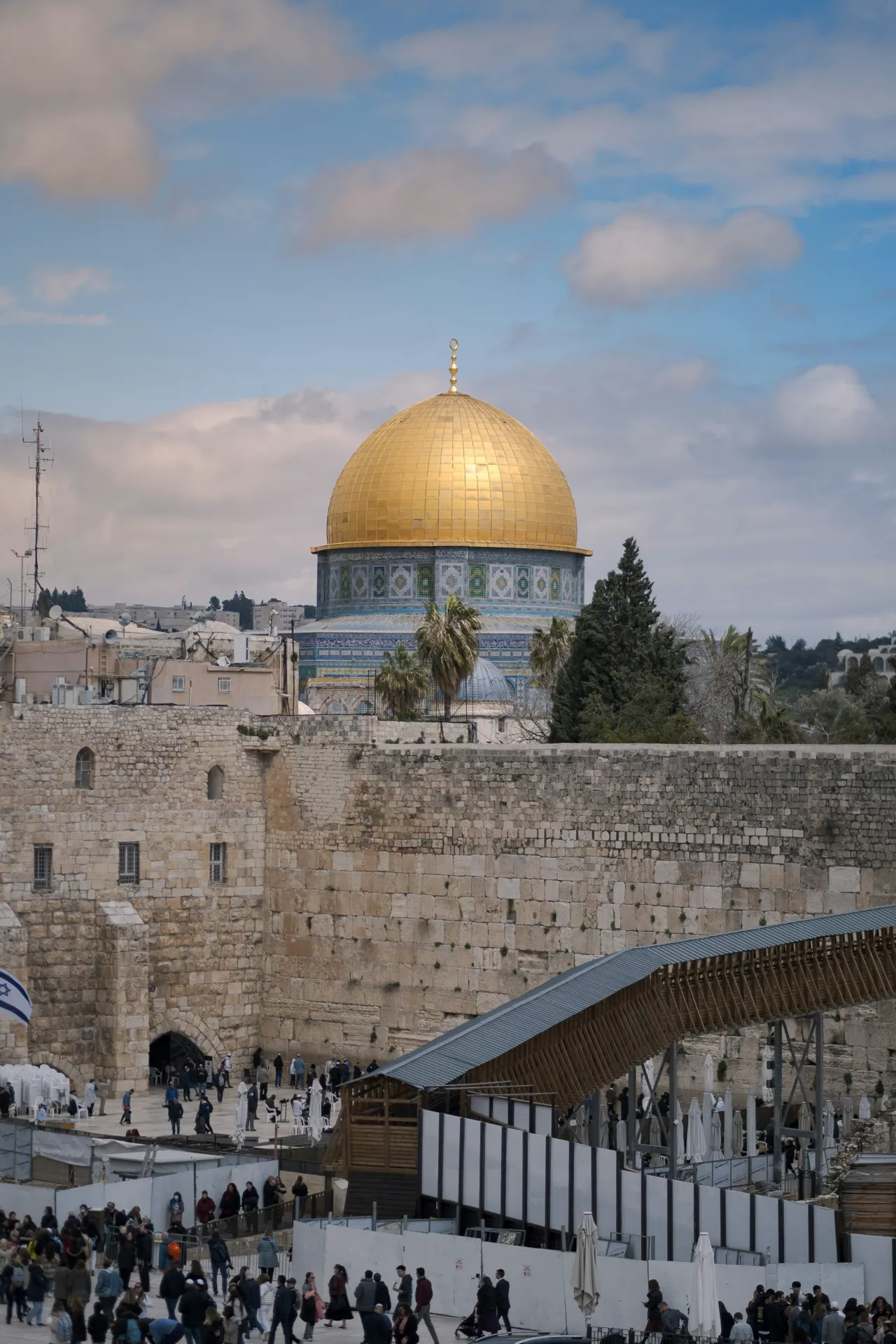Western Wall and the Dome of the Rock
