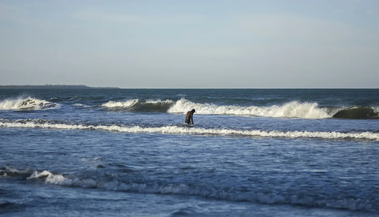 Sea at Banjul, The Gambia 2019