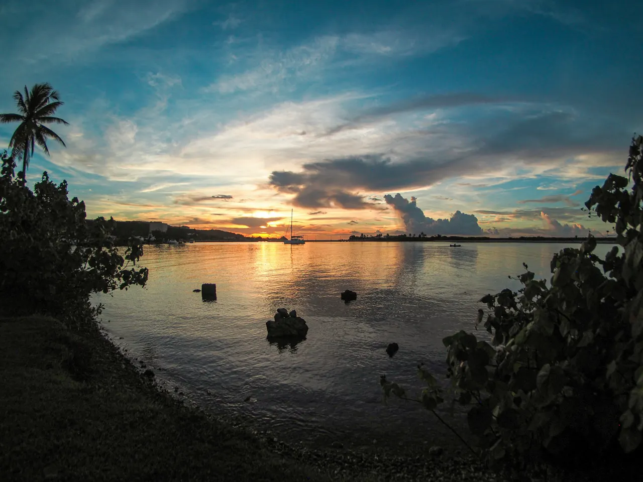 Sunset in Hagatna Guam