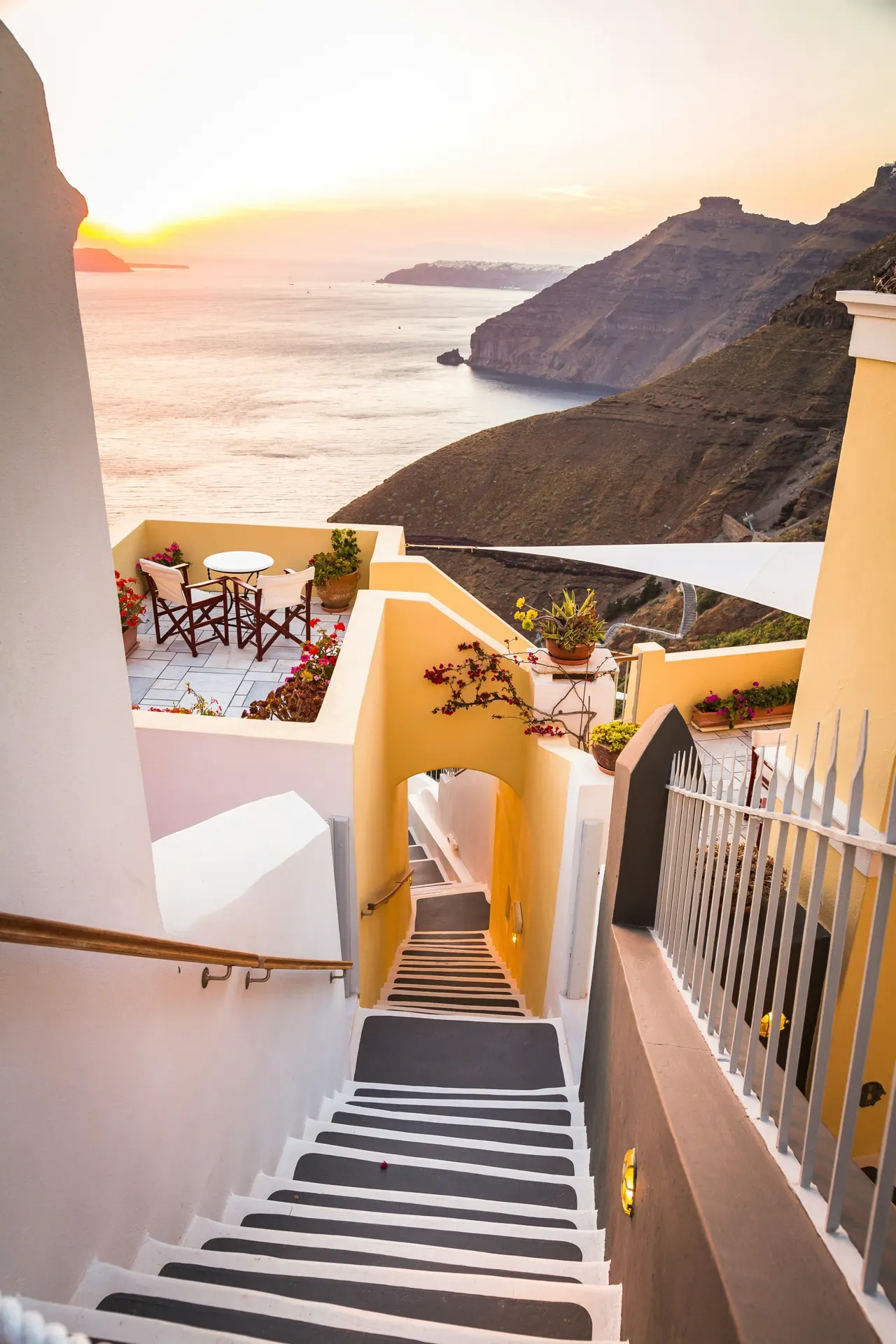 The stairs to somewhere tranquil