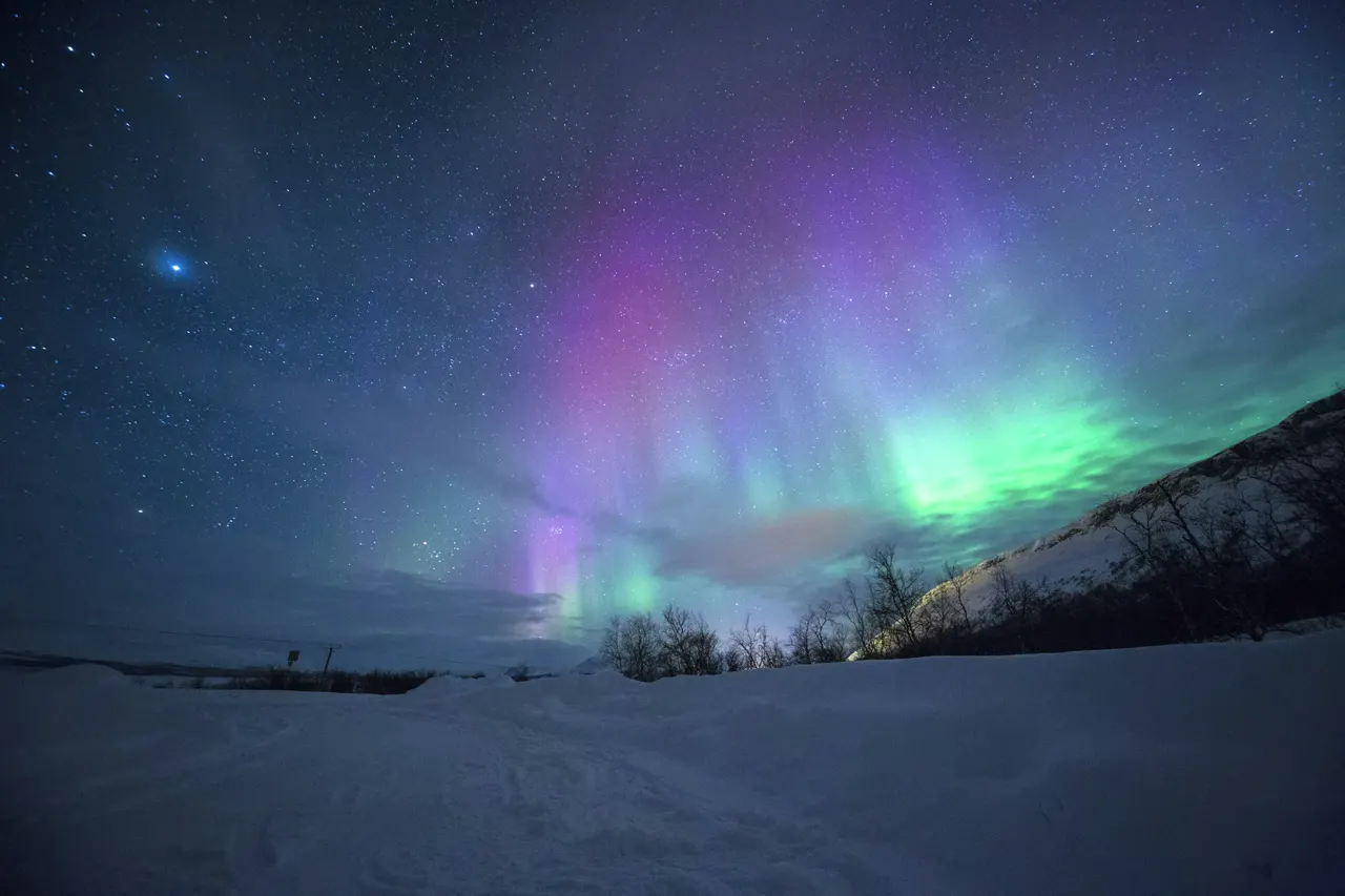 Amazing light display from Mother Nature, very humbled and in awe to capture a multi-hued color Aurora at Tromso, Norway