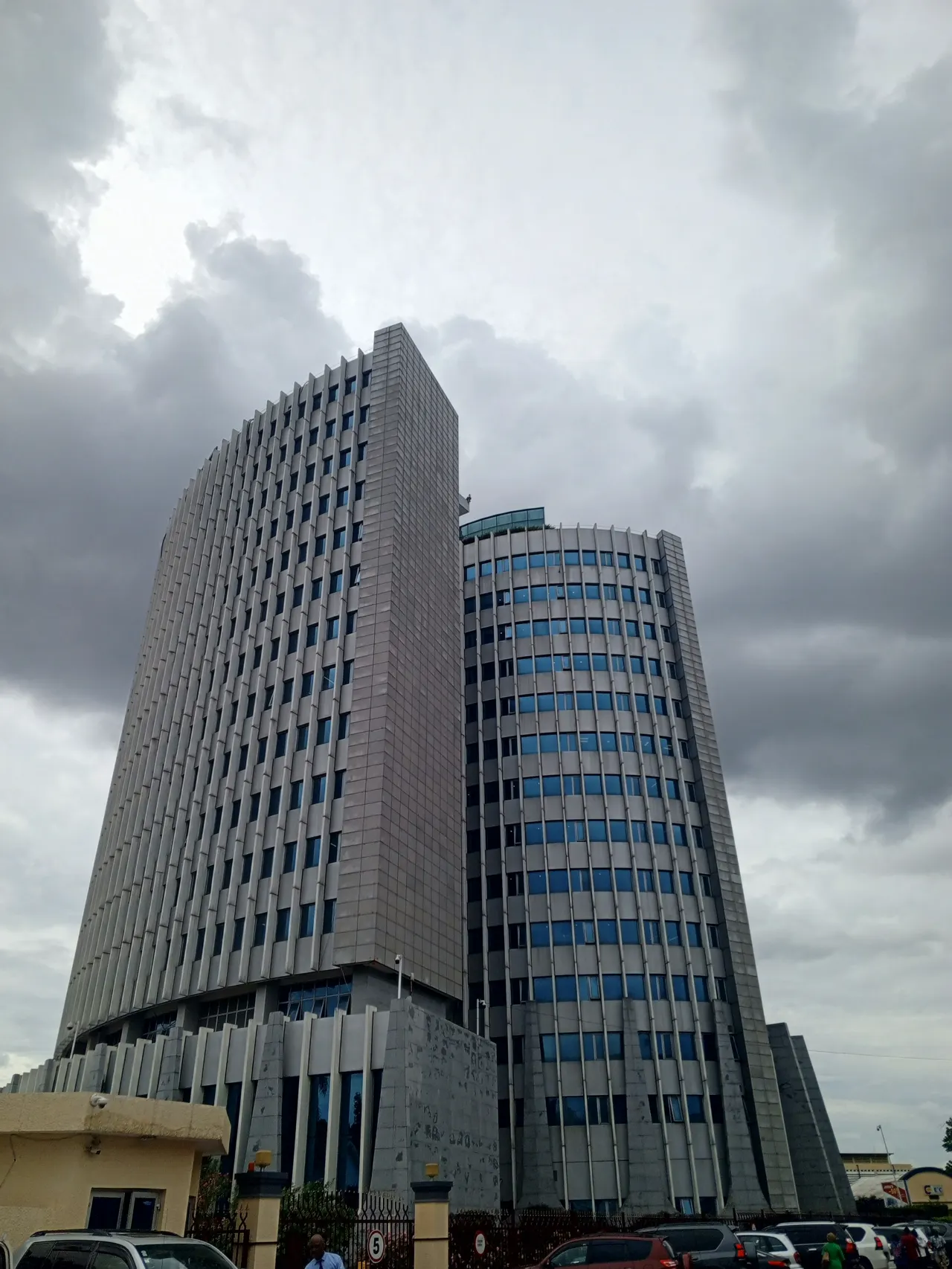 L'immeuble de la SNPC à Brazzaville