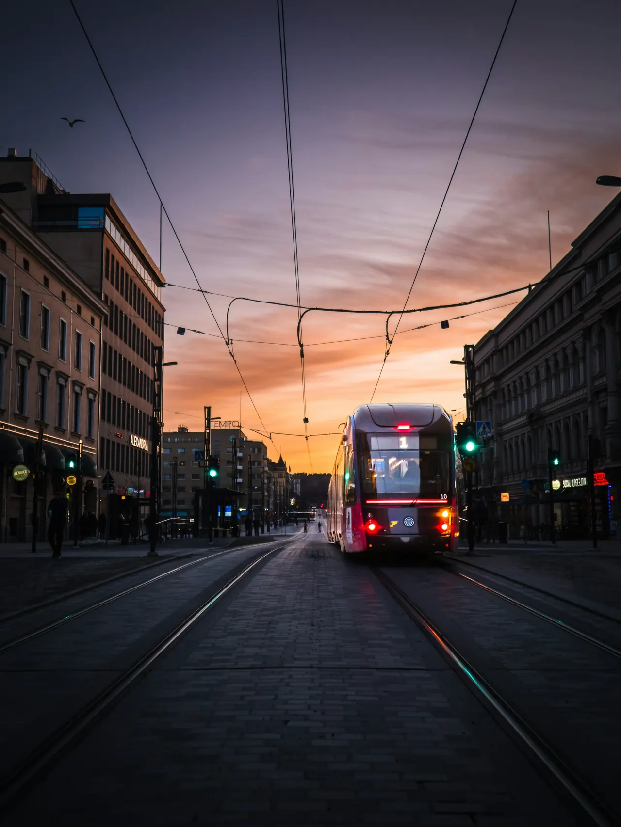 Brand New Tram in Tampere
