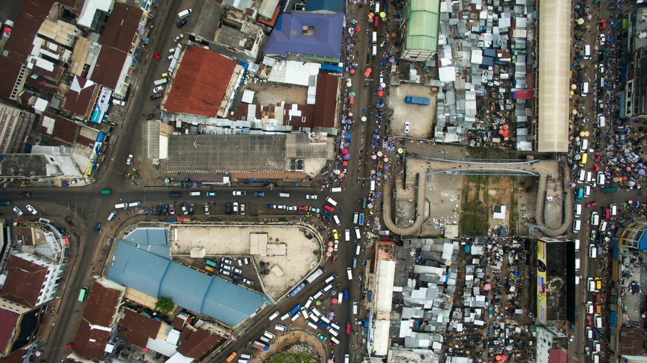 I took this photo on a Sunday when I was working on a project for an Estate developer in Kumasi, Ghana