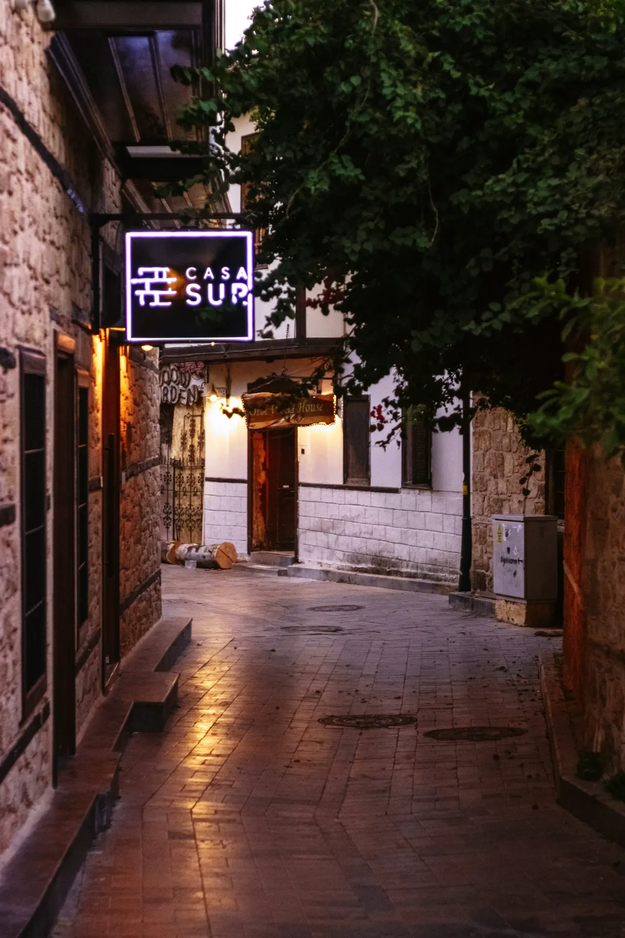 Walk through the old town of Antalya, Turkey