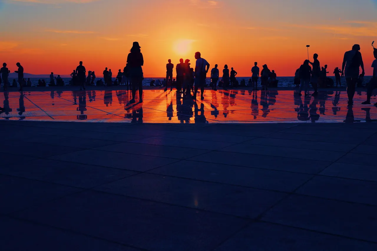 Sunset @Zadar Croatia