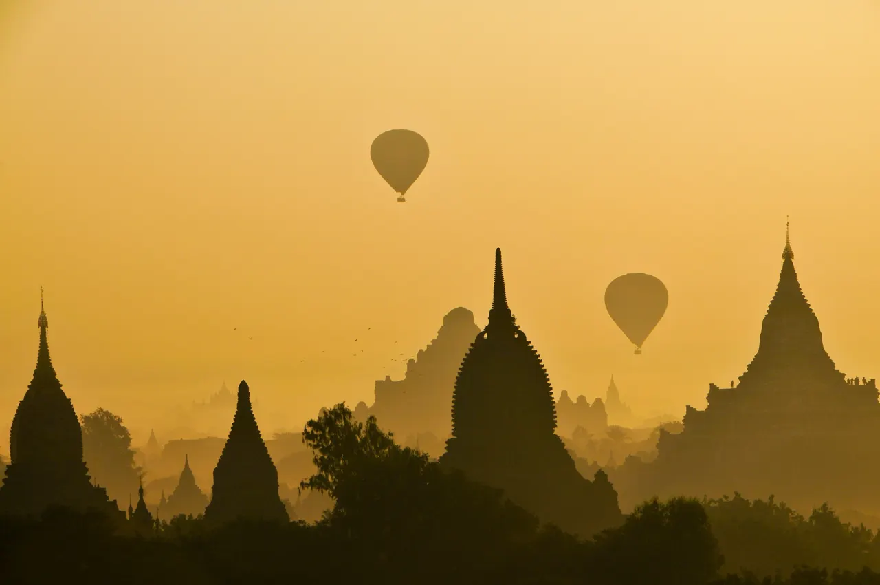 This photo was one of many taken at the Sunrise Pagoda in December of 2011