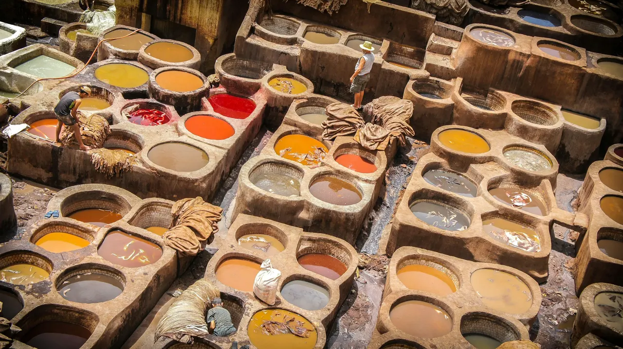 Fes - Morocco / leather