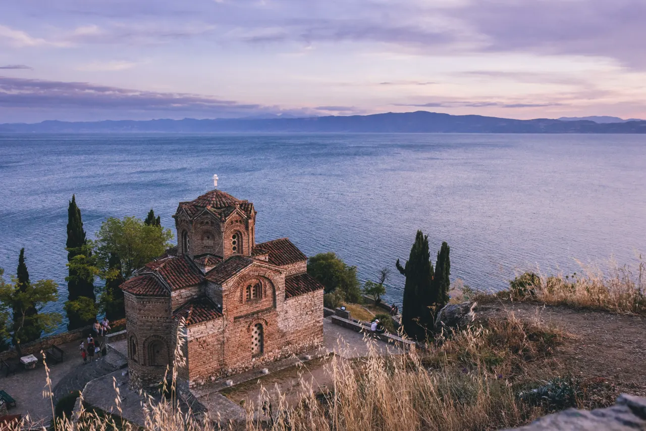 Landscape shot of the Church of St