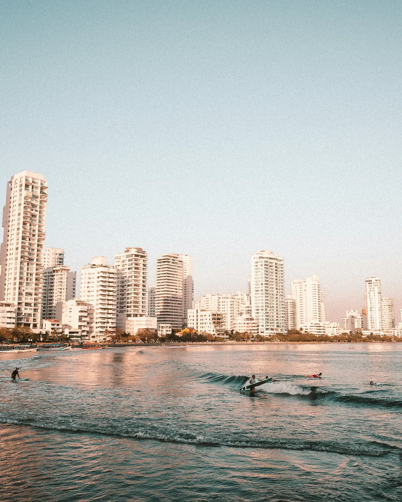 Beach in Cartagena, Colombia