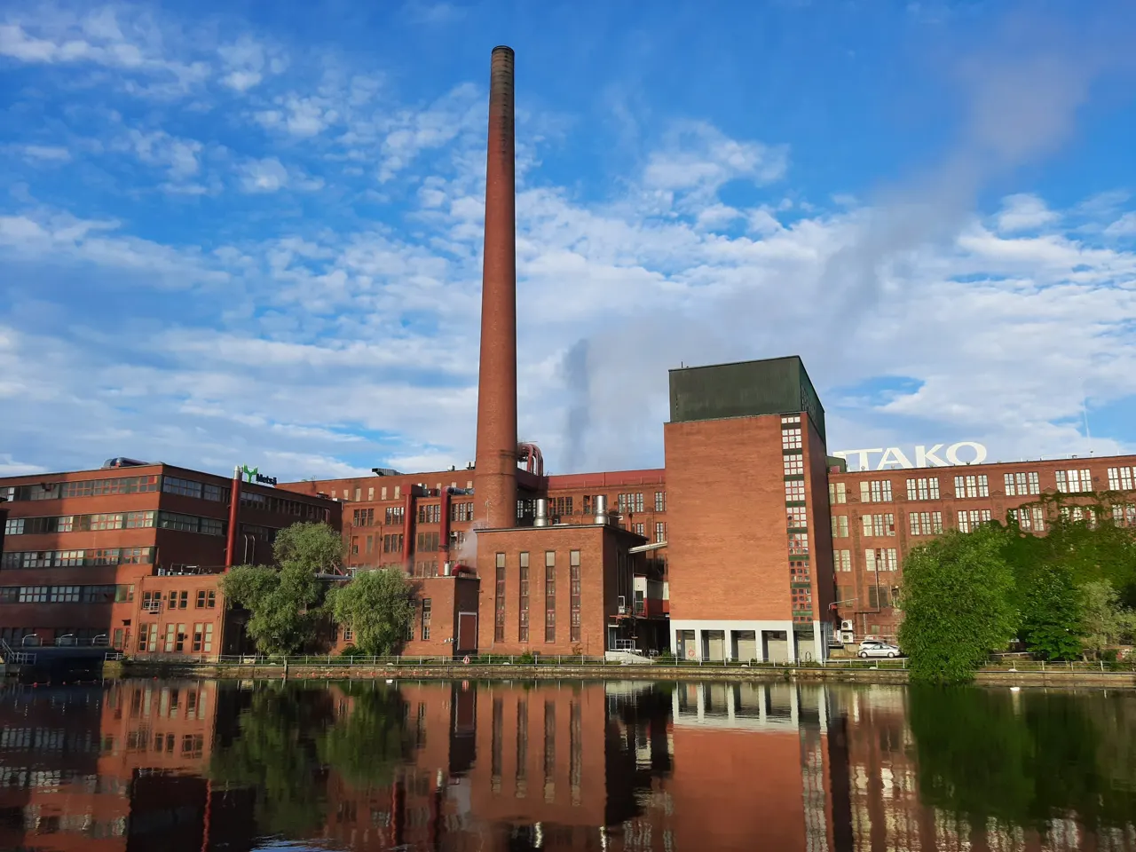 Metsä Board factory at Tampere, Finland