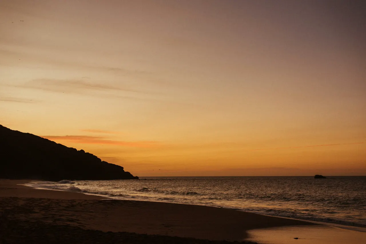 Una tarde en compañia de mi equipo de trabajo, en la isla de margarita, un atardecer inolvidable