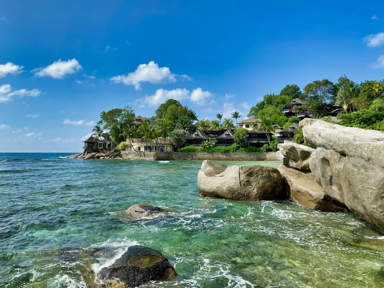 Stunning and inviting beach view in Victoria, Seychelles
