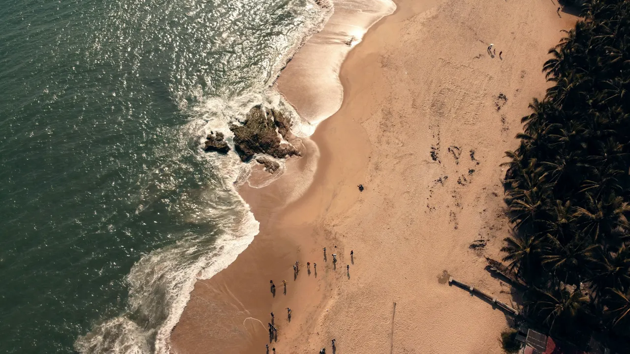 Beach in Ghana