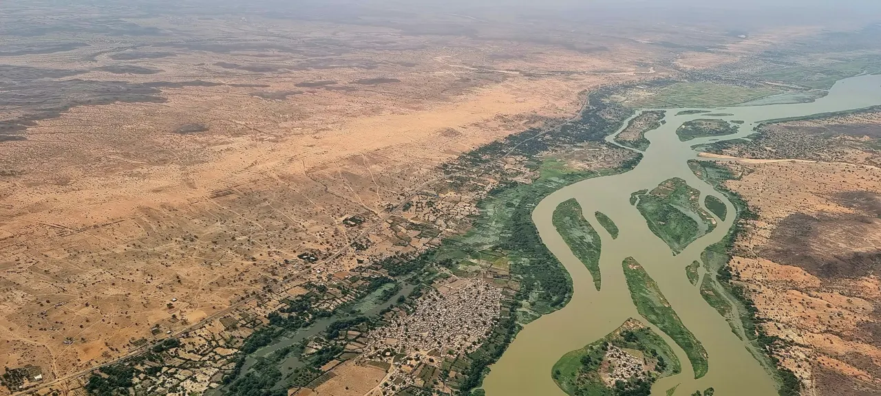 Niger river view