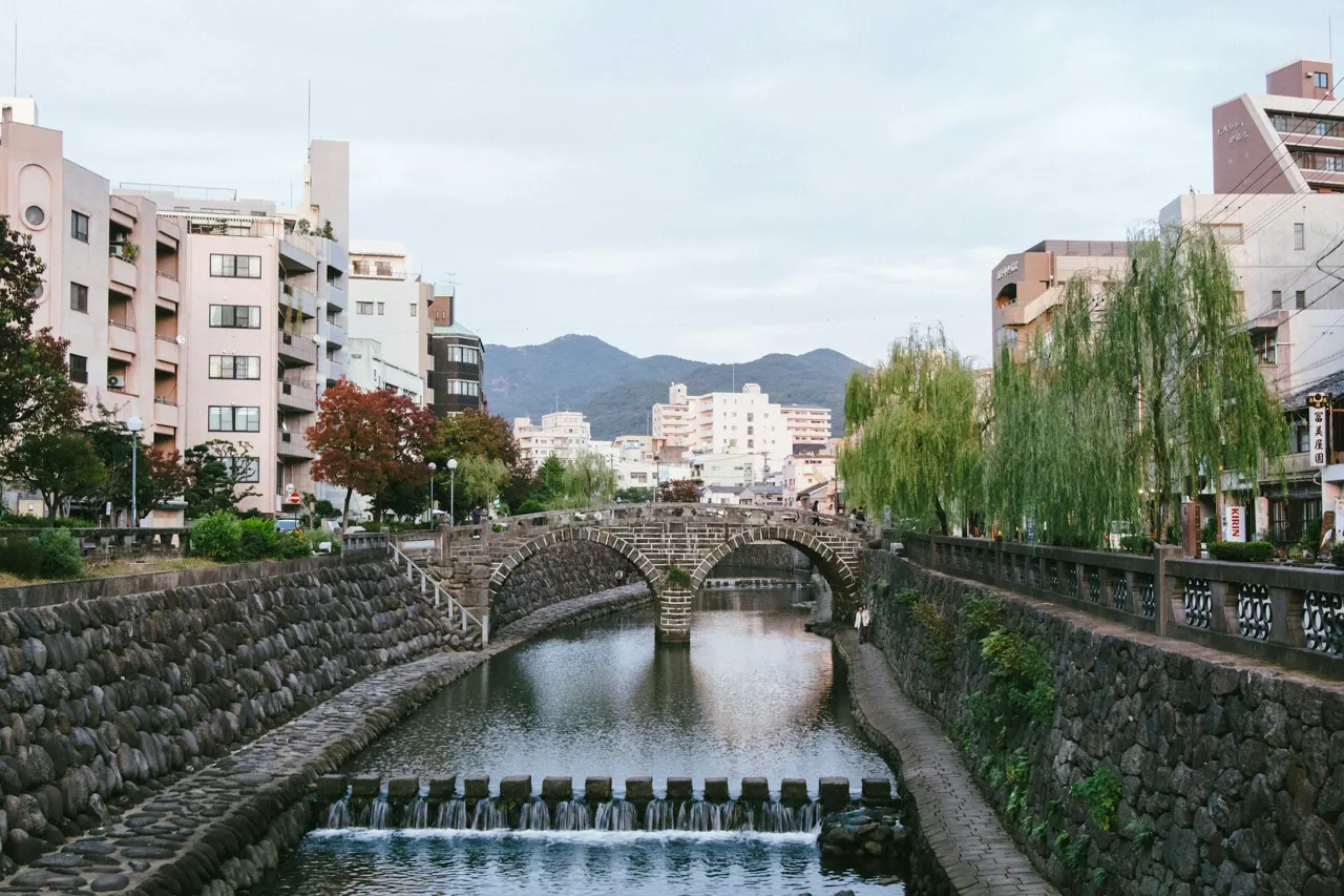 Meganebashi Brigde, Nagasaki,Japan
