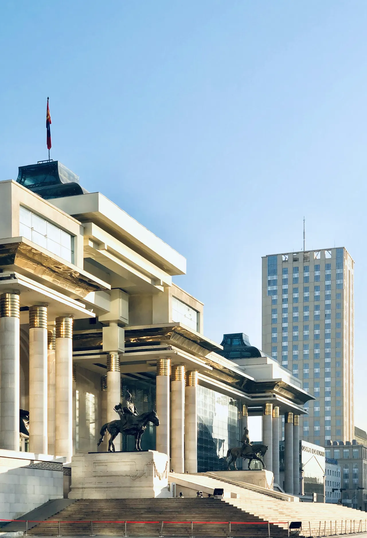 Parliament building of Mongolia