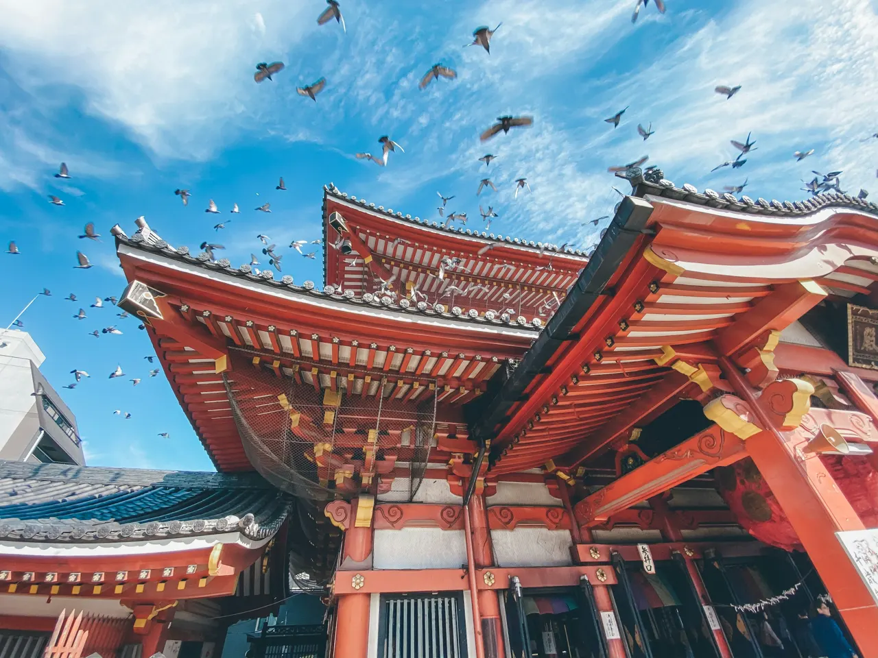 Japanese temple at Nagoya-Shi 