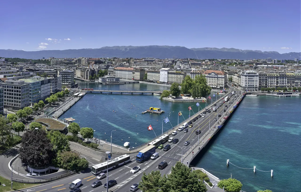 Geneva and the lake