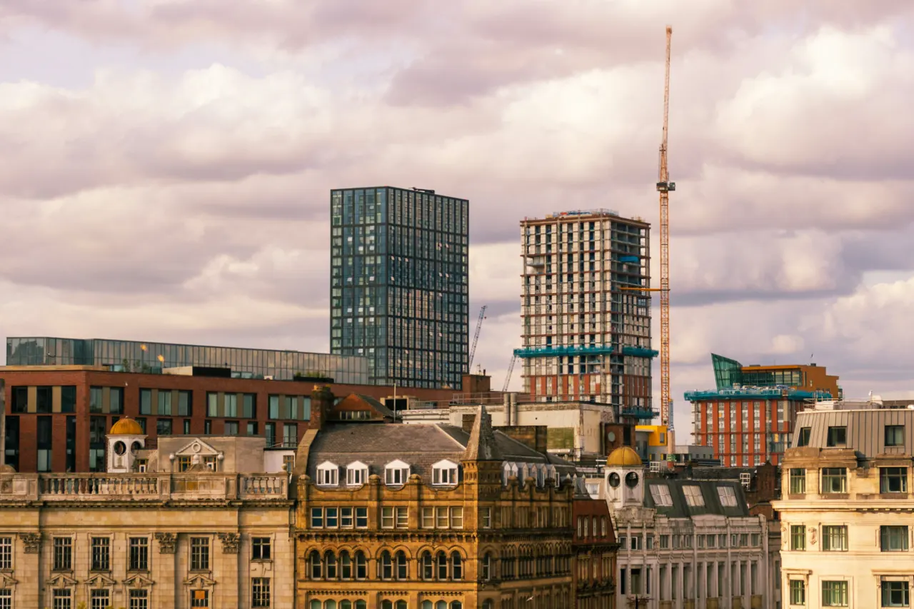 City skyline (Manchester, UK, 2023)